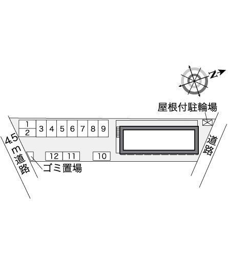 アドミレイション(37811)の駐車配置図