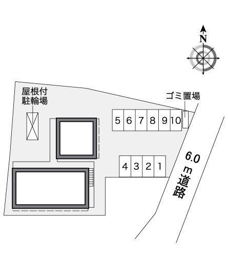 霞ヶ関第二(39702)の駐車配置図