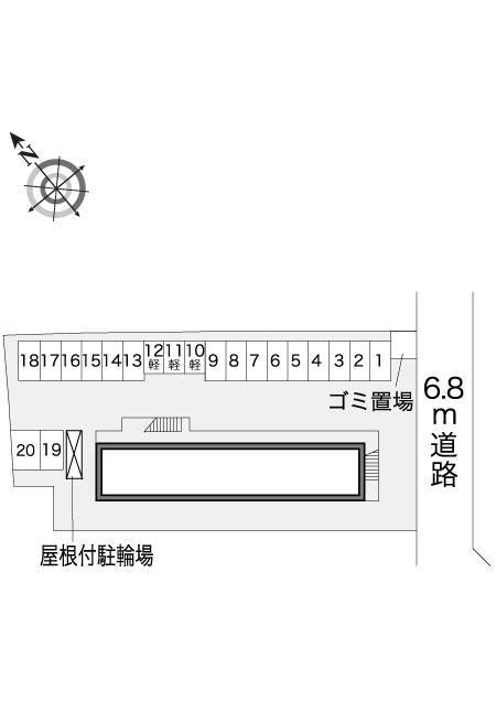サンライト(13720)の駐車配置図