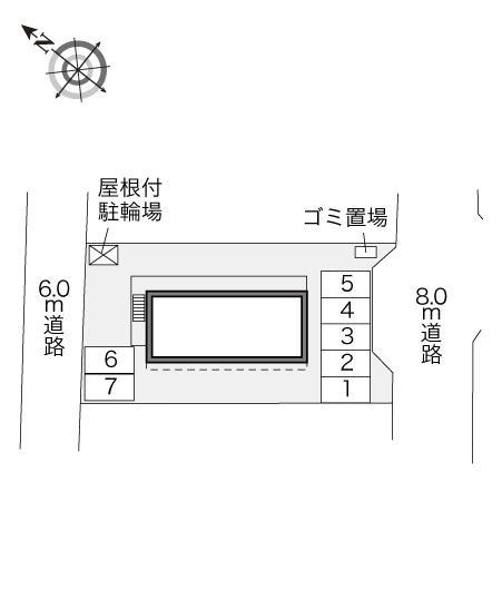 リバティー(29899)の駐車配置図