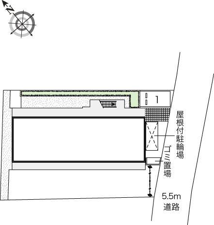 横浜堀ノ内(45387)の駐車配置図