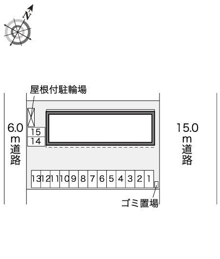 彩(41133)の駐車配置図