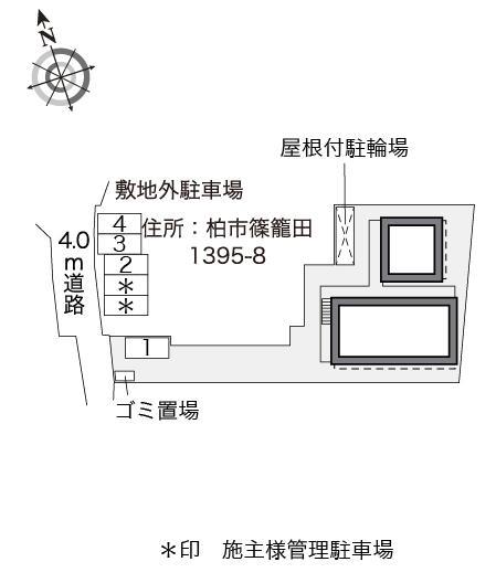 ルーチェ(31561)の駐車配置図