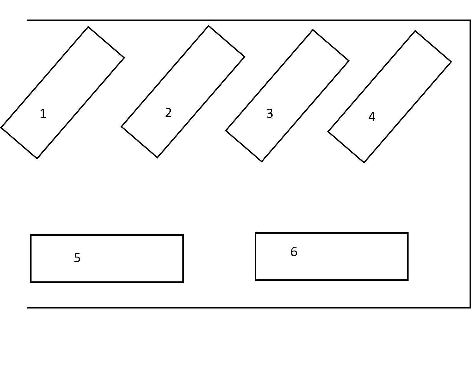 PalⅠの駐車配置図