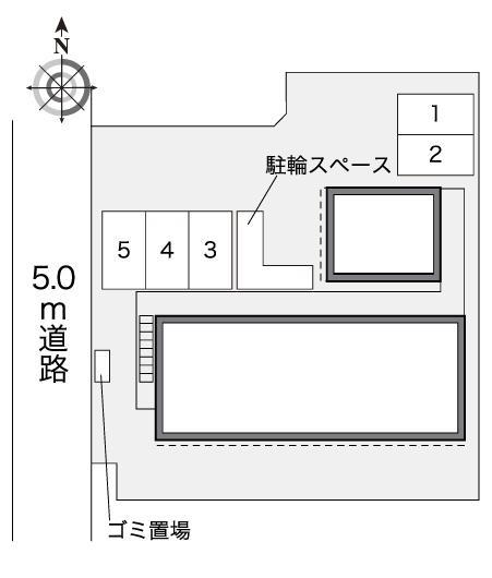 カトレア(41697)の駐車配置図