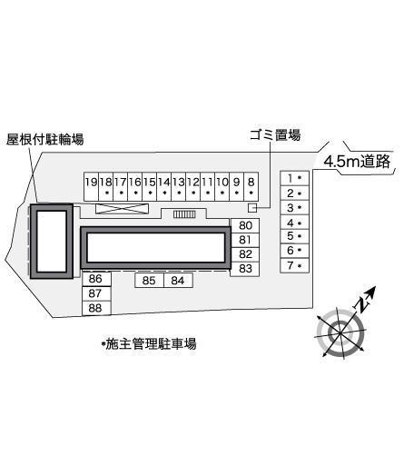 ＹＪ大橋(26729)の駐車配置図