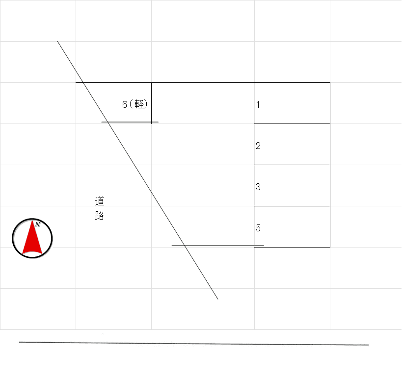 波多野Pの駐車配置図