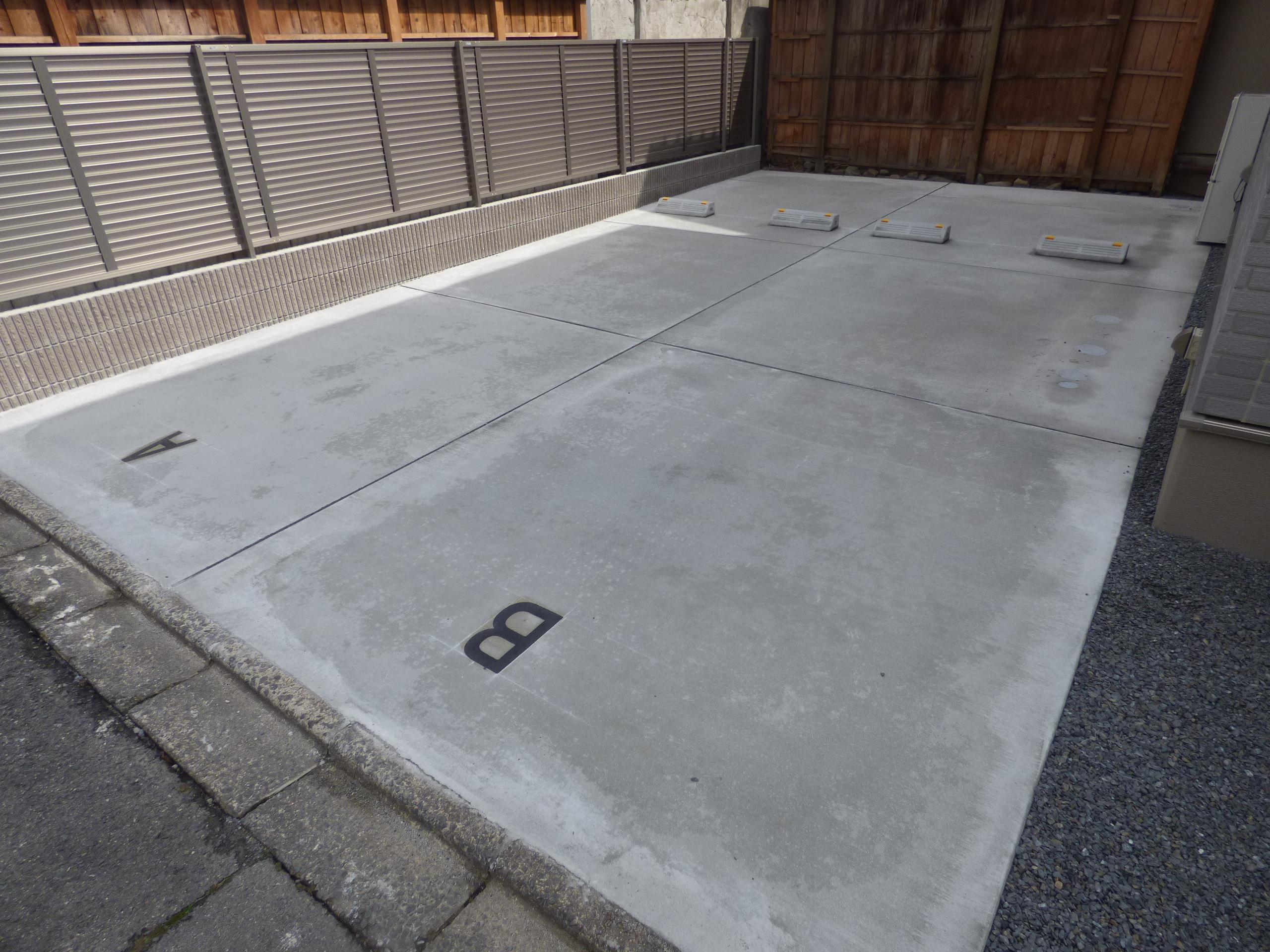 小山上花ノ木町貸家ガレージの外観・駐車場イメージ1枚目