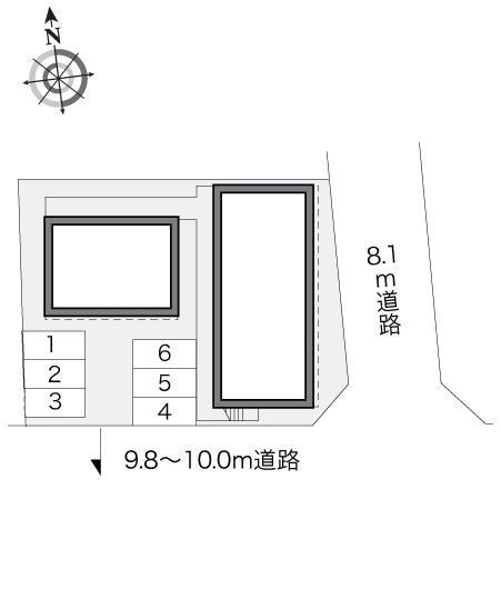 クレイン(20913)の駐車配置図
