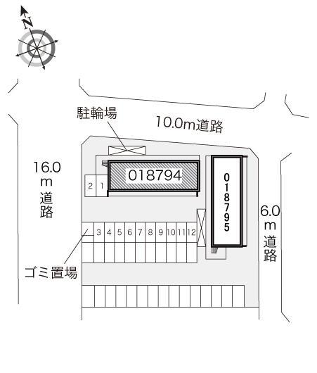 Ｅｆｉｎｉ　Ⅰ(18794)の駐車配置図