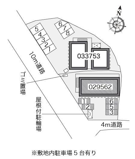Ｒｏｓｅ　Ｌｉｎｅ(29562)の駐車配置図