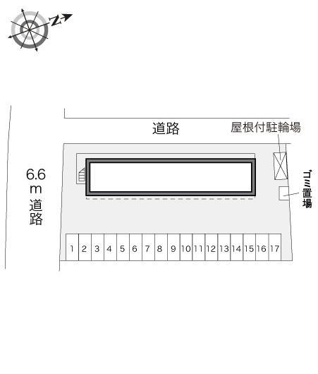 えむ(23013)の駐車配置図