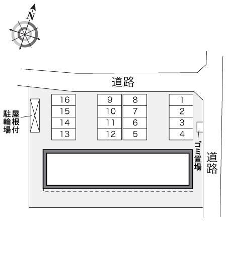 クレインヒルズ(29186)の駐車配置図