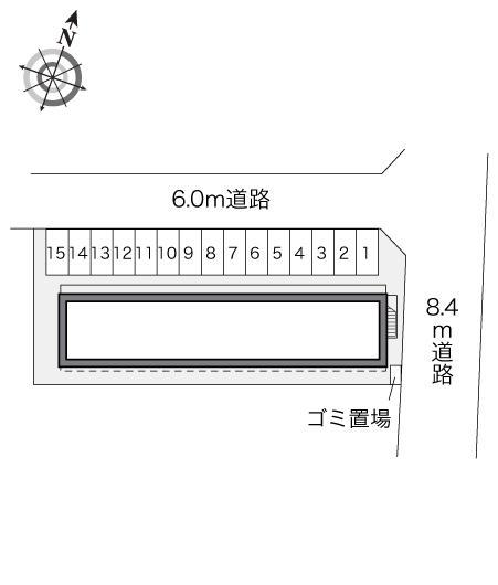 プリティ葵(21359)の駐車配置図