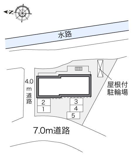 北神(28617)の駐車配置図