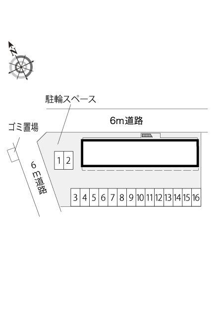 ヴェルドミール(9909)の駐車配置図
