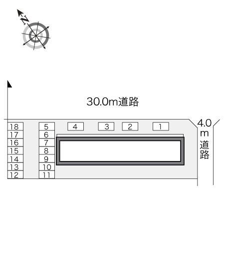 小針(23269)の駐車配置図