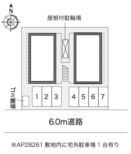 槇(20481)の駐車配置図