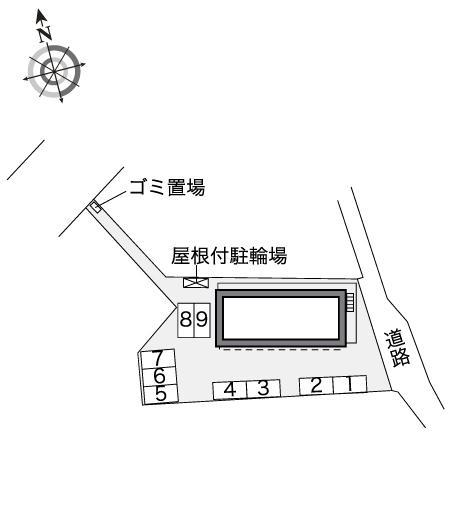 杏(41283)の駐車配置図