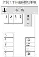 江俣３丁目遠藤様駐車場の駐車場