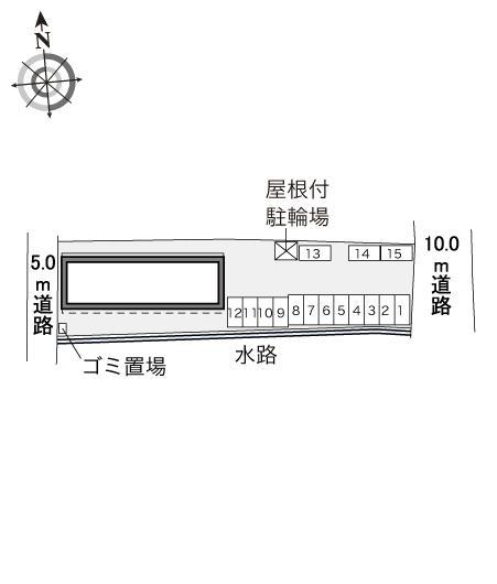 あいづ(34305)の駐車配置図