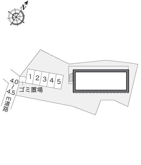 主馬(18325)の駐車配置図