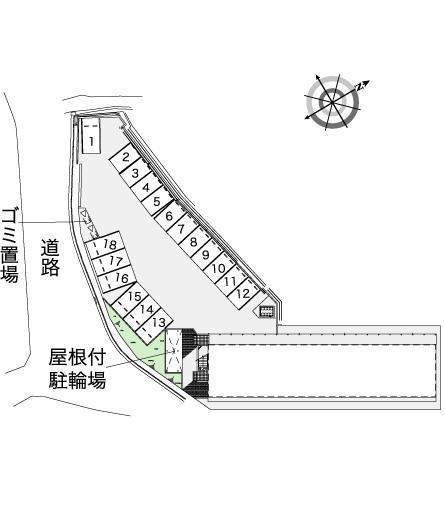 マグノゥリア(42959)の駐車配置図
