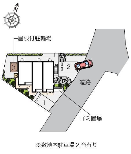 ソレイユ(52673)の駐車配置図