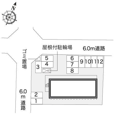 ａｆｆｅｃｔｉｏｎⅡ(24238)の駐車配置図
