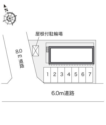 ＥｓｐｅｒａｎｚａⅡ(29354)の駐車配置図
