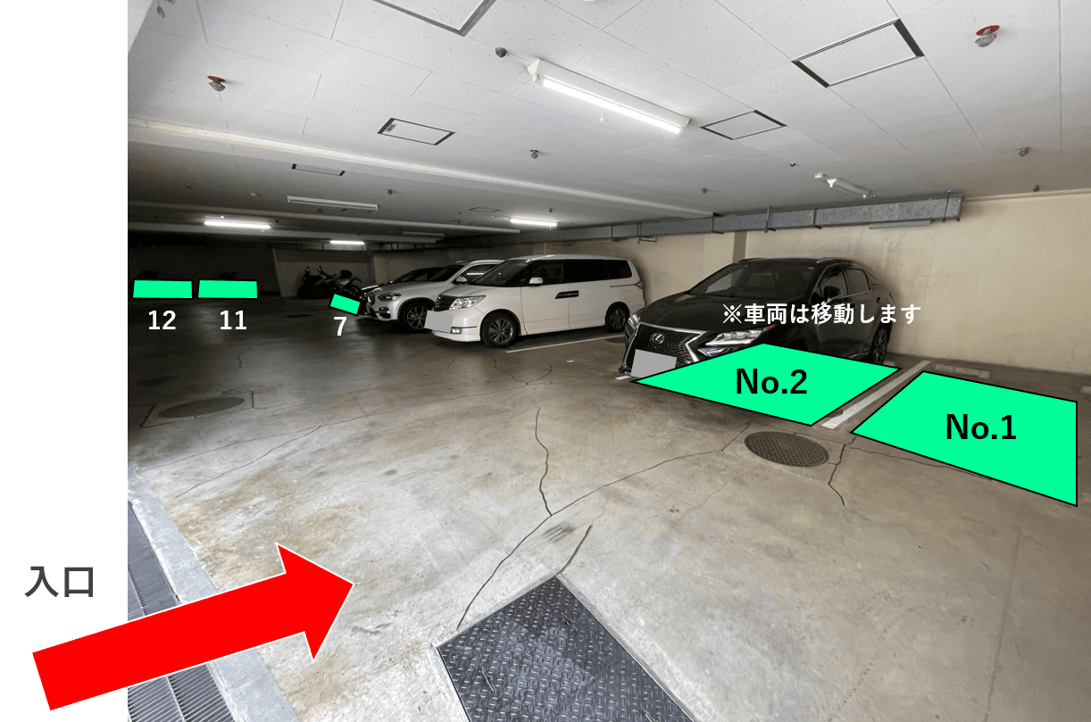 成増３丁目駐車場の外観・駐車場イメージ2枚目