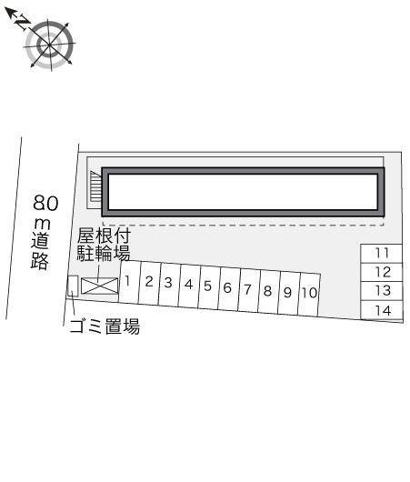 ゆうとぴあ(24797)の駐車配置図