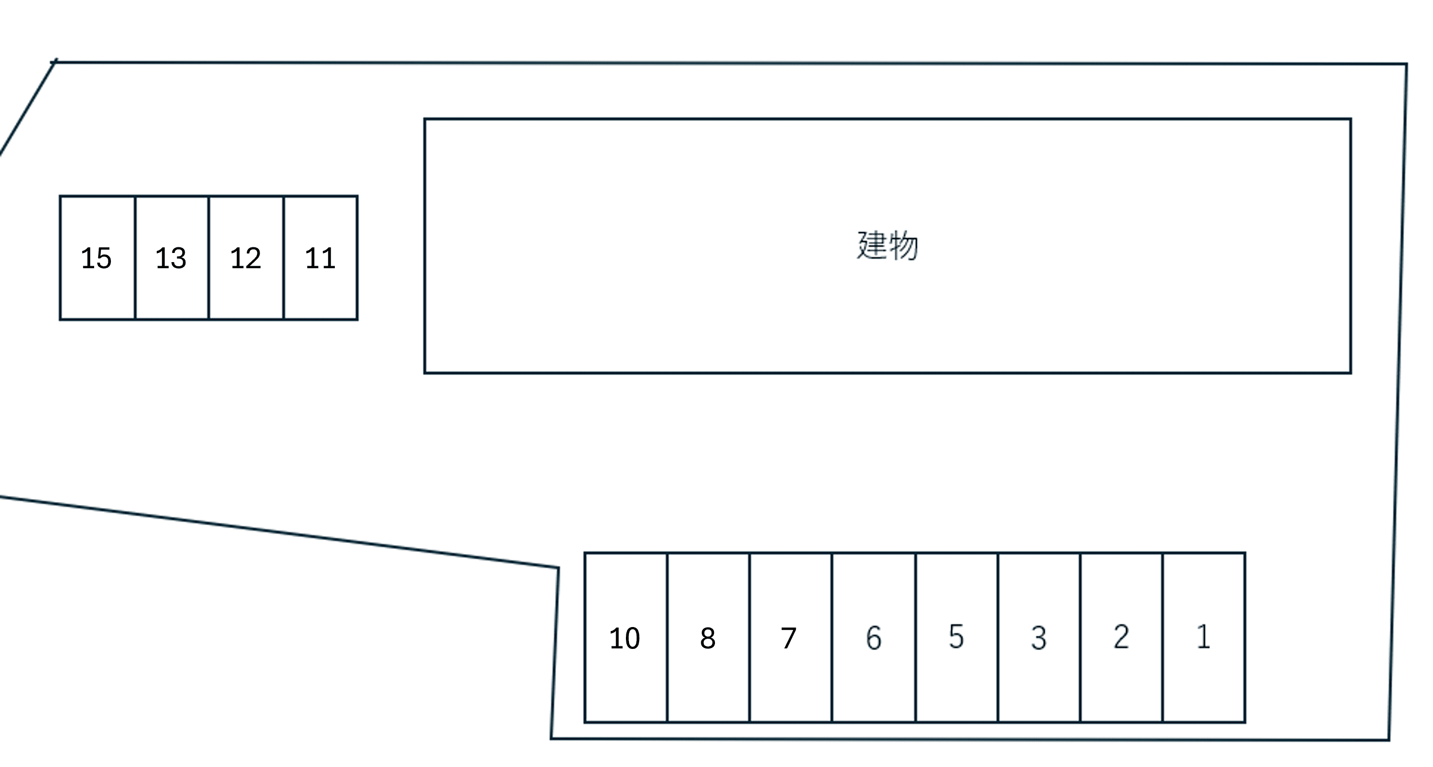 Ｃｒｏｓｓ　Ｈｅｉｇｈｅｓの駐車配置図