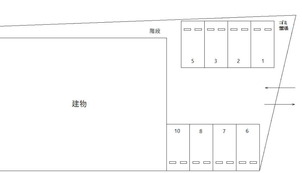FKリブリ・シーサイドコート芦屋駐車場の駐車配置図