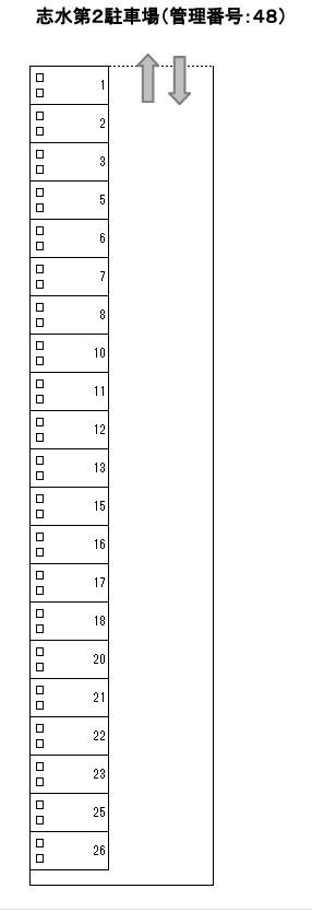 J-048の駐車配置図
