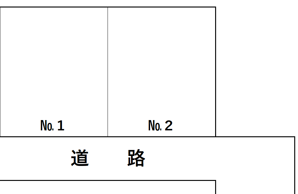 田名Ｋパーキングの駐車配置図