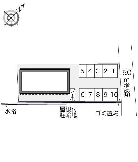 Ｍｅｌｏｄｙ(32934)の駐車配置図