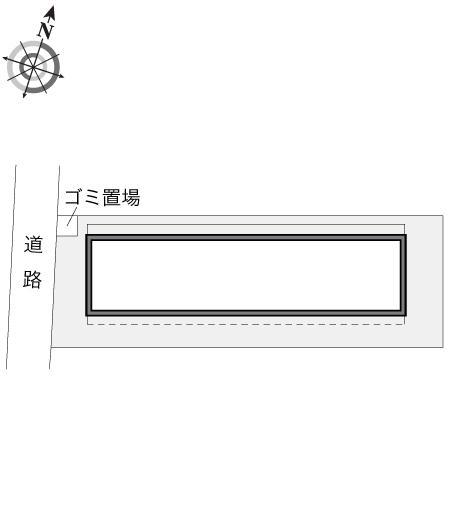 アズィールＡ(12227)の駐車配置図