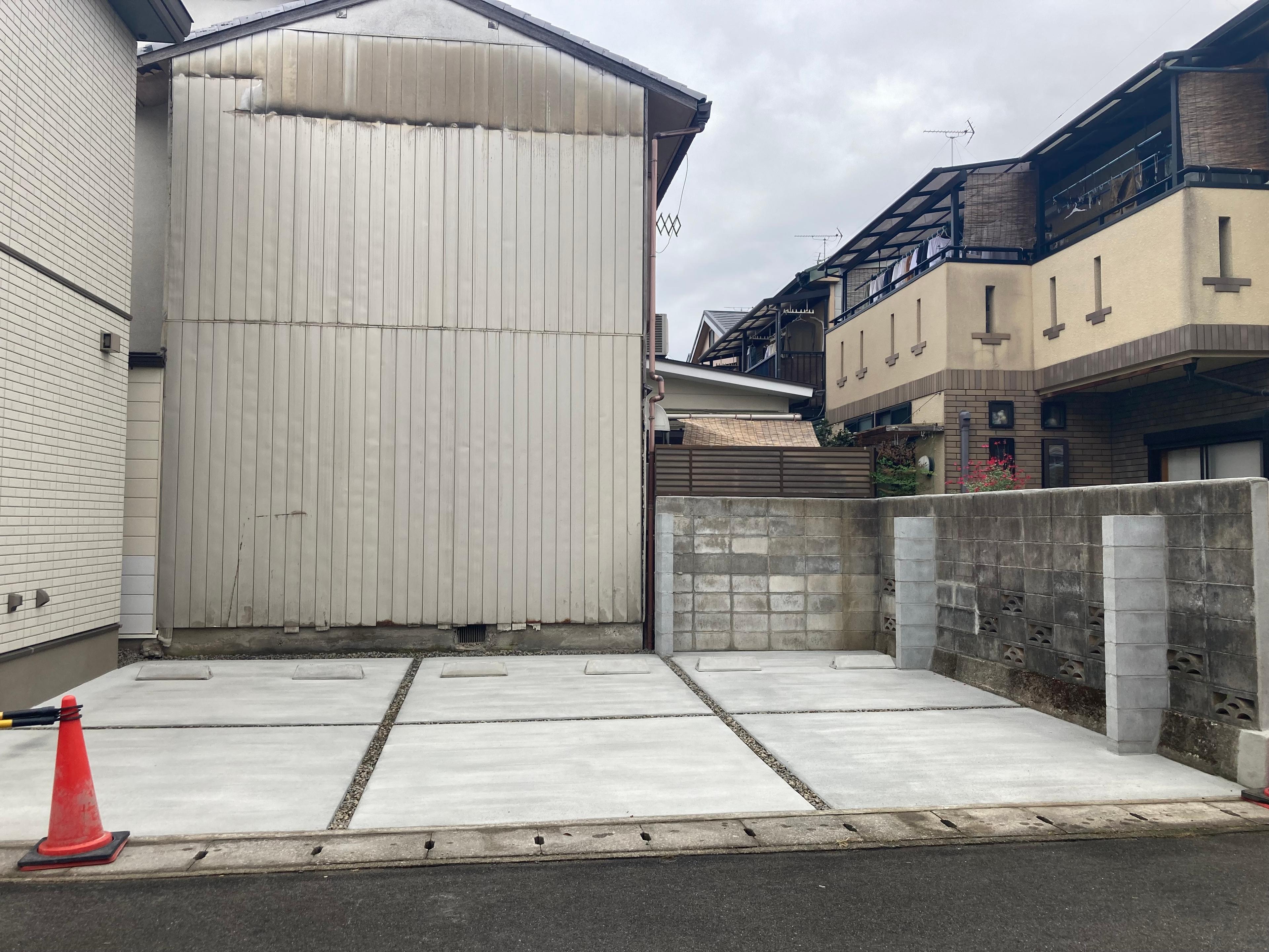 松ヶ崎壱町田町貸家ガレージの外観・駐車場イメージ1枚目