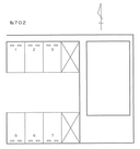 ７０２の駐車場