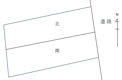 首藤駐車場の駐車配置図