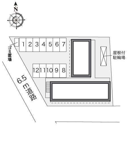 フィーユⅡ(29497)の駐車配置図