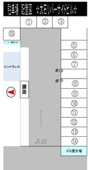 大石リバーサイドビルの駐車場