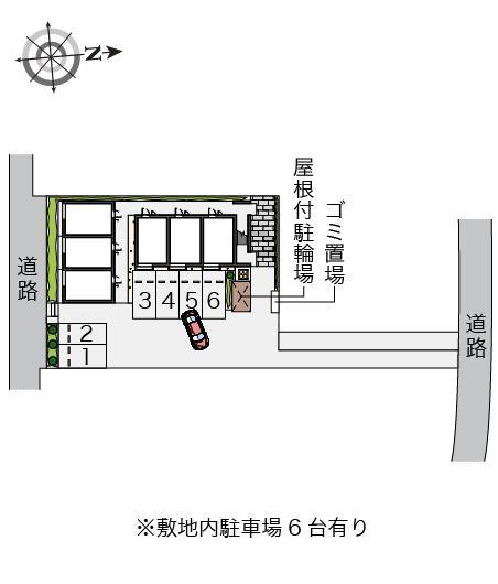 ベルウッド(43593)の駐車配置図