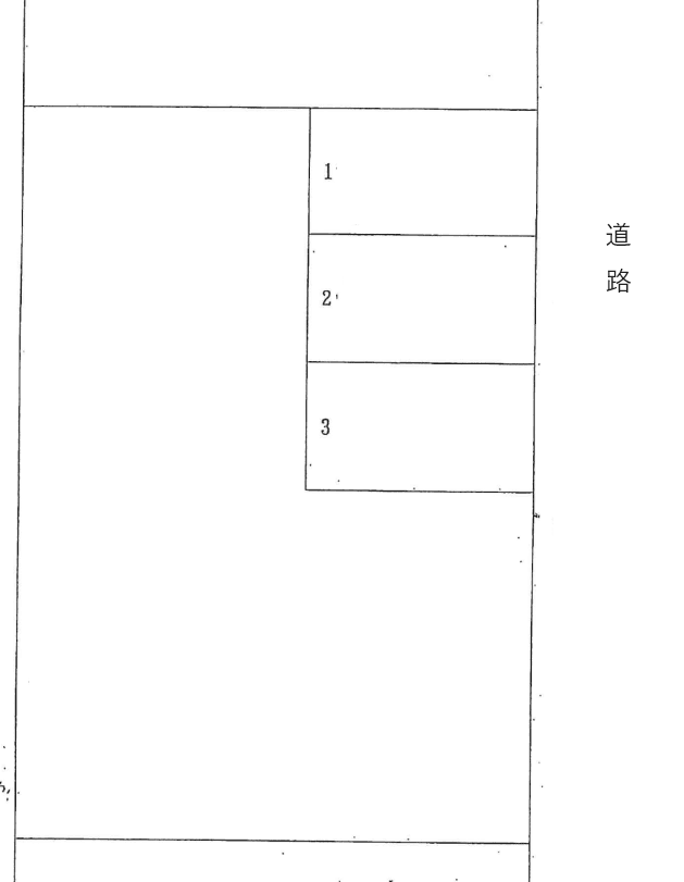 遠藤駐車場の駐車配置図