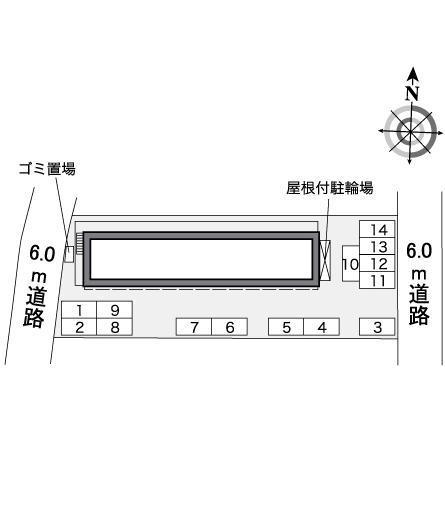 小川(36305)の駐車配置図