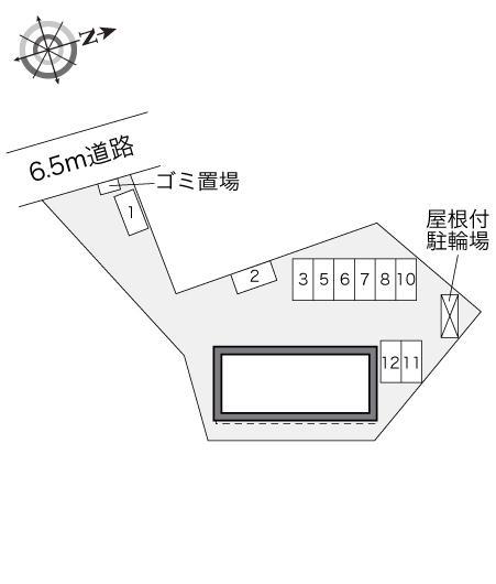 エトワール(28729)の駐車配置図