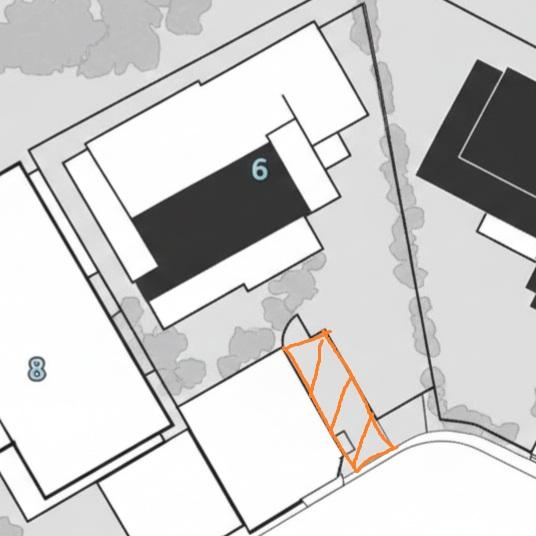 妙見東2丁目戸建付属駐車場の駐車配置図
