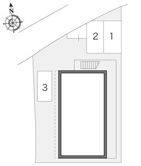 ライフバリュー和白(17311)の駐車配置図