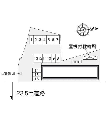アスカ(36793)の駐車配置図
